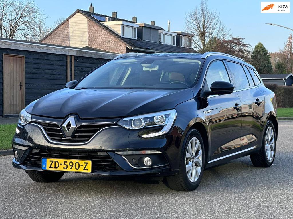 Renault Mégane Estate 1.3 TCe Limited Automaat*Achteruit ca, Gebruikt, Euro 6, 4 cilinders, Zwart