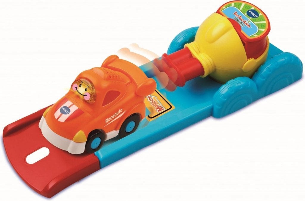 TECH Toet Toet Auto's Lanceerbaan, Kinderen en Baby's, Ophalen of Verzenden, Zo goed als nieuw, 2 tot 4 jaar