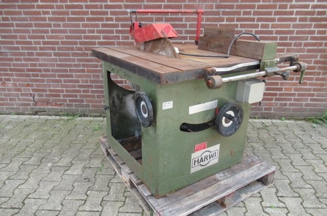 Cirkelzaag machine HARWI 130 S 7,5 pk zaagblad 500 mm., Ophalen, Gebruikt, Cirkelzaag, 30 tot 70 mm
