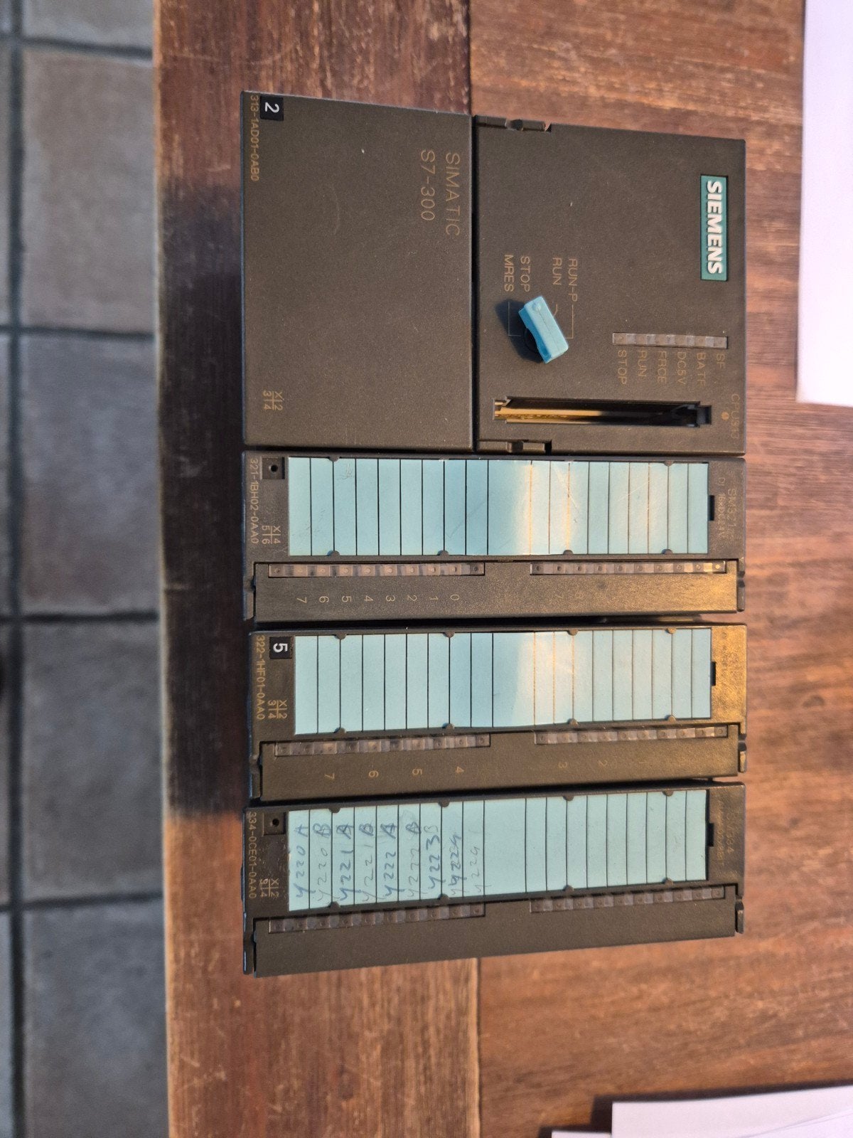 Siemens PLC CPU313 met I/O kaarten, Ophalen of Verzenden, Gebruikt