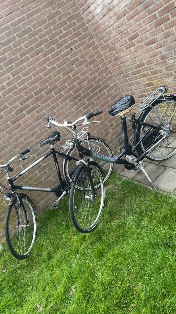 Dames- en herenfiets opknappers - Gazelle en onbekend, Ophalen, Gebruikt, Gazelle