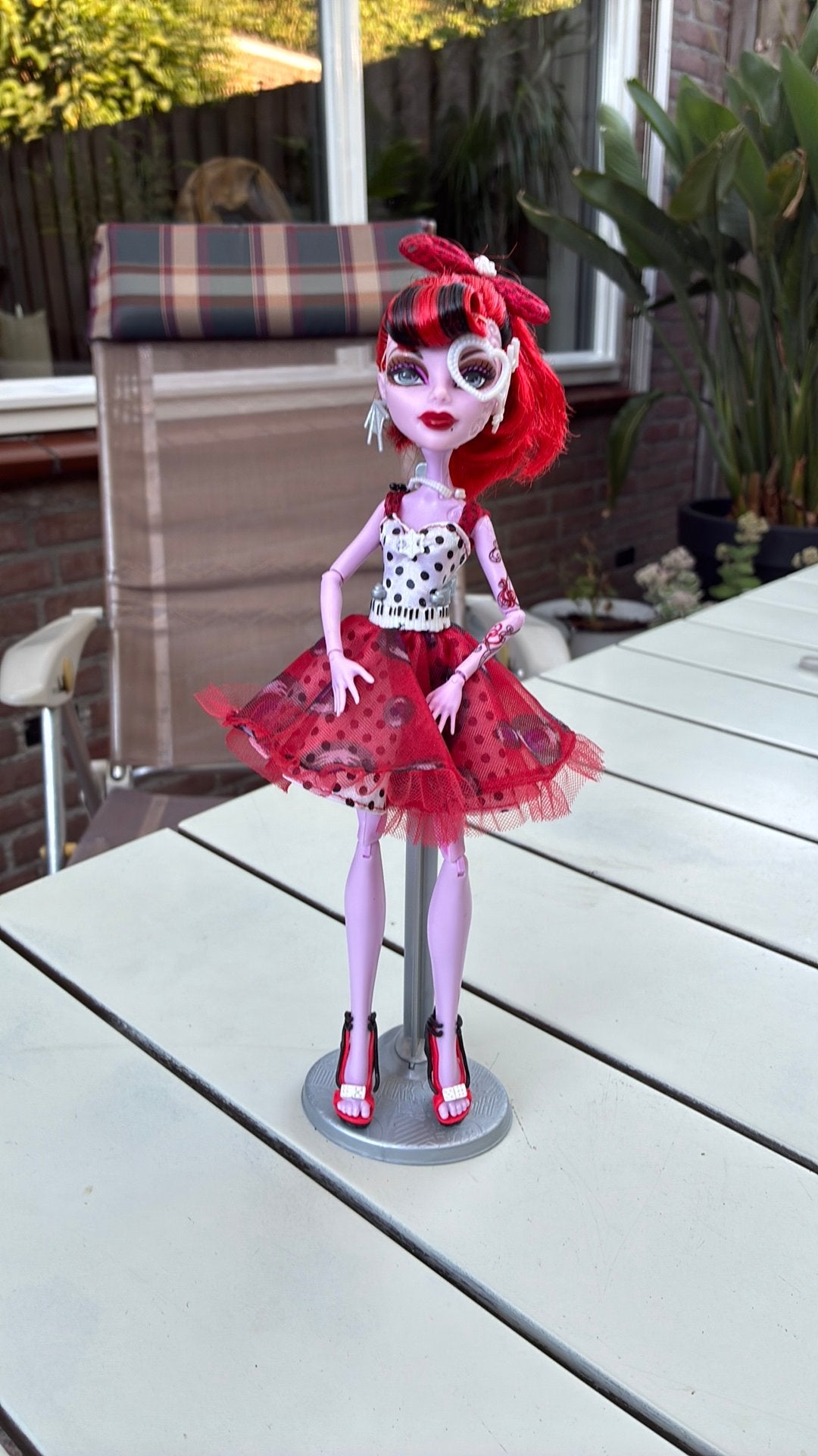 Te koop Monster High Dot Dead gorgeous, Ophalen, Zo goed als nieuw, Pop