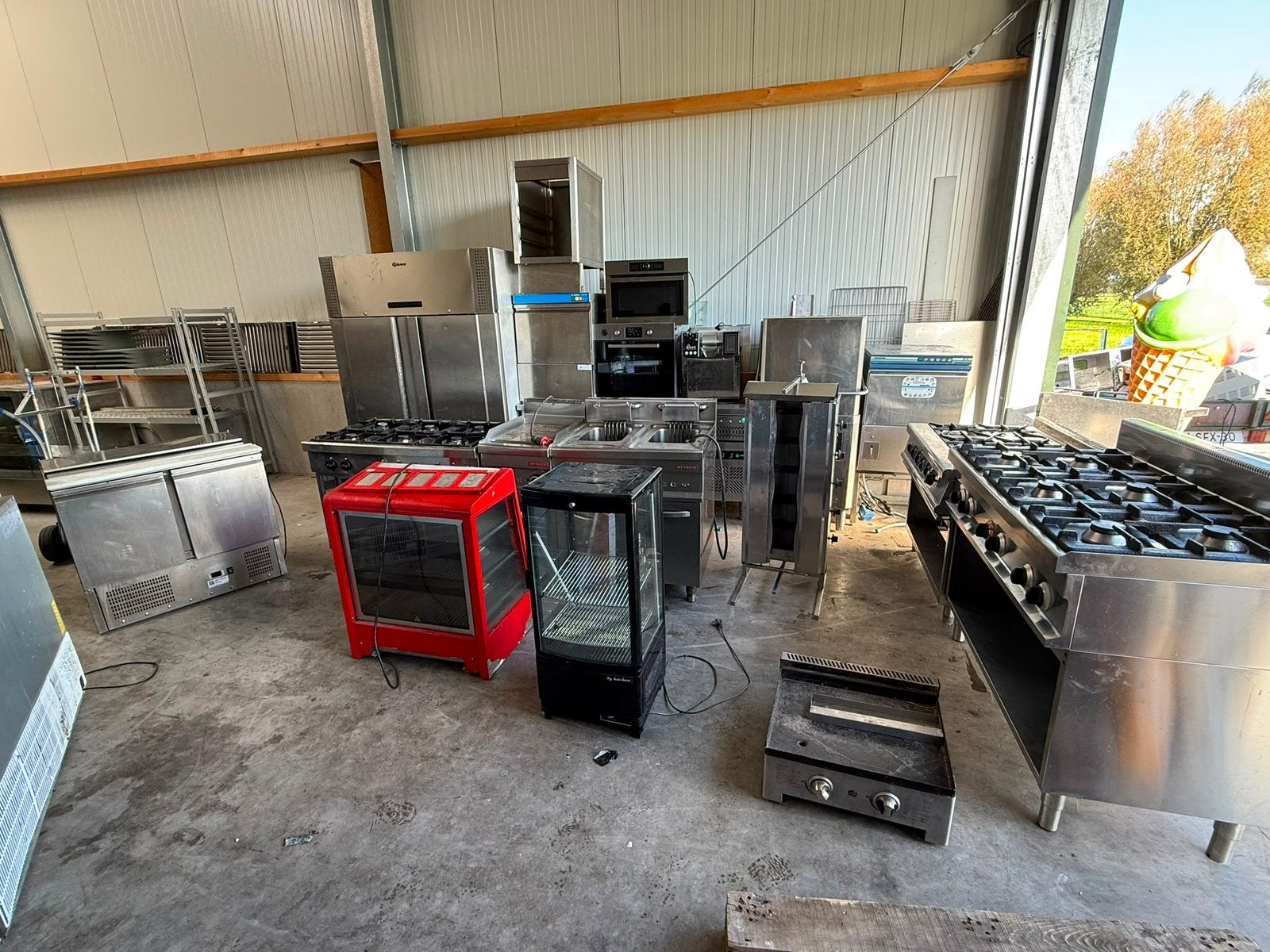 🔥 Complete partij horeca-apparatuur – 24 stuks, Ophalen of Verzenden, Gebruikt, Ovens, Magnetrons en Steamers