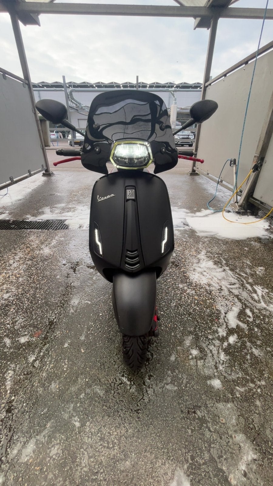 Vespa Sprint e5 2021 brom 52 km/u - Full option 2de eigenaar, Ophalen, Overige modellen, Maximaal 45 km/u, Zo goed als nieuw