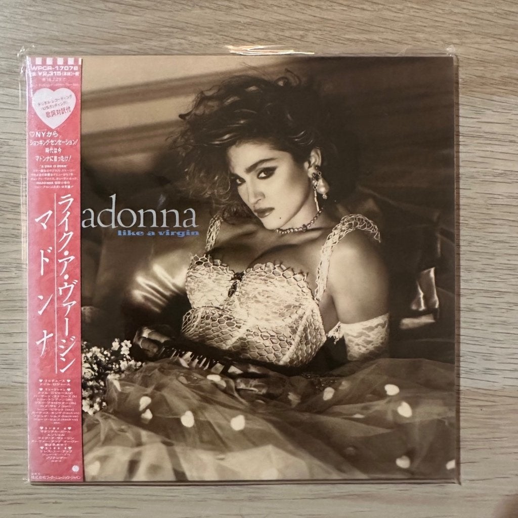 Madonna "Like A Virgin" Japan LTD Mini LP/CD with OBI, Cd's en Dvd's, Verzenden, Nieuw in verpakking