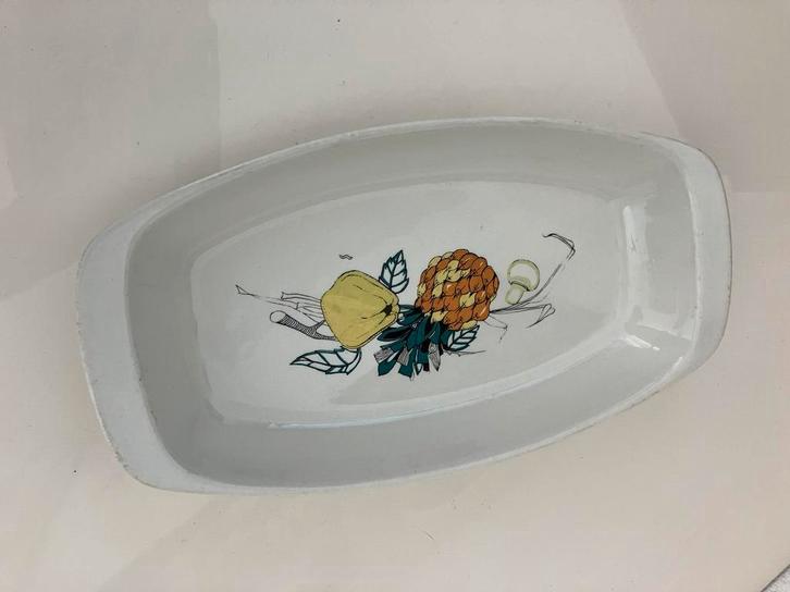 Schaal Villeroy & Boch groente fruit ananas vintage, Ophalen of Verzenden