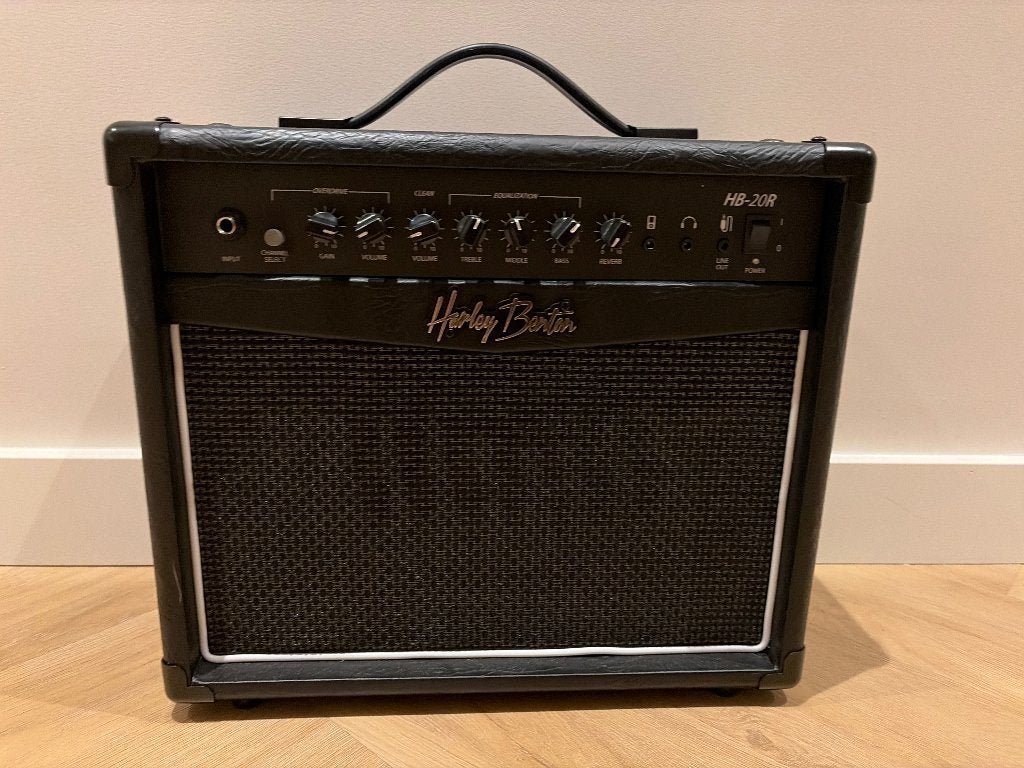 Gitaarversterker Harley Benton HB-20R, Ophalen of Verzenden, Zo goed als nieuw, Gitaar, Minder dan 50 watt