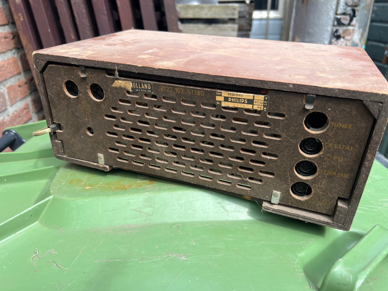 OUD AUDIO PHILIPS 22GH943 versterker, Antiek en Kunst, Ophalen