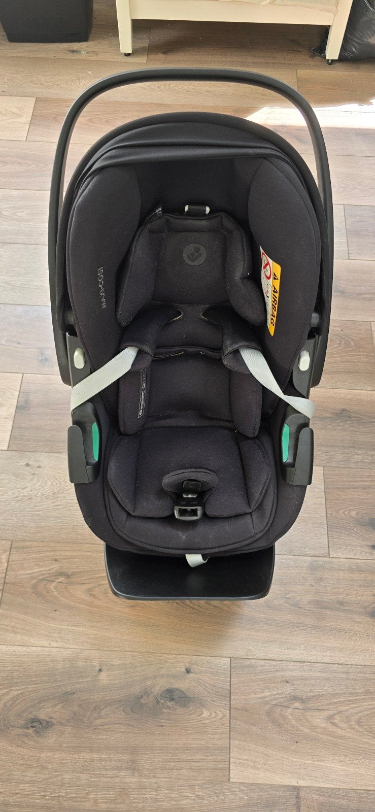Maxi Cosi Pebble 360 Pro met Jolein voetenzak, Ophalen, Gebruikt, Isofix, 0 t/m 13 kg