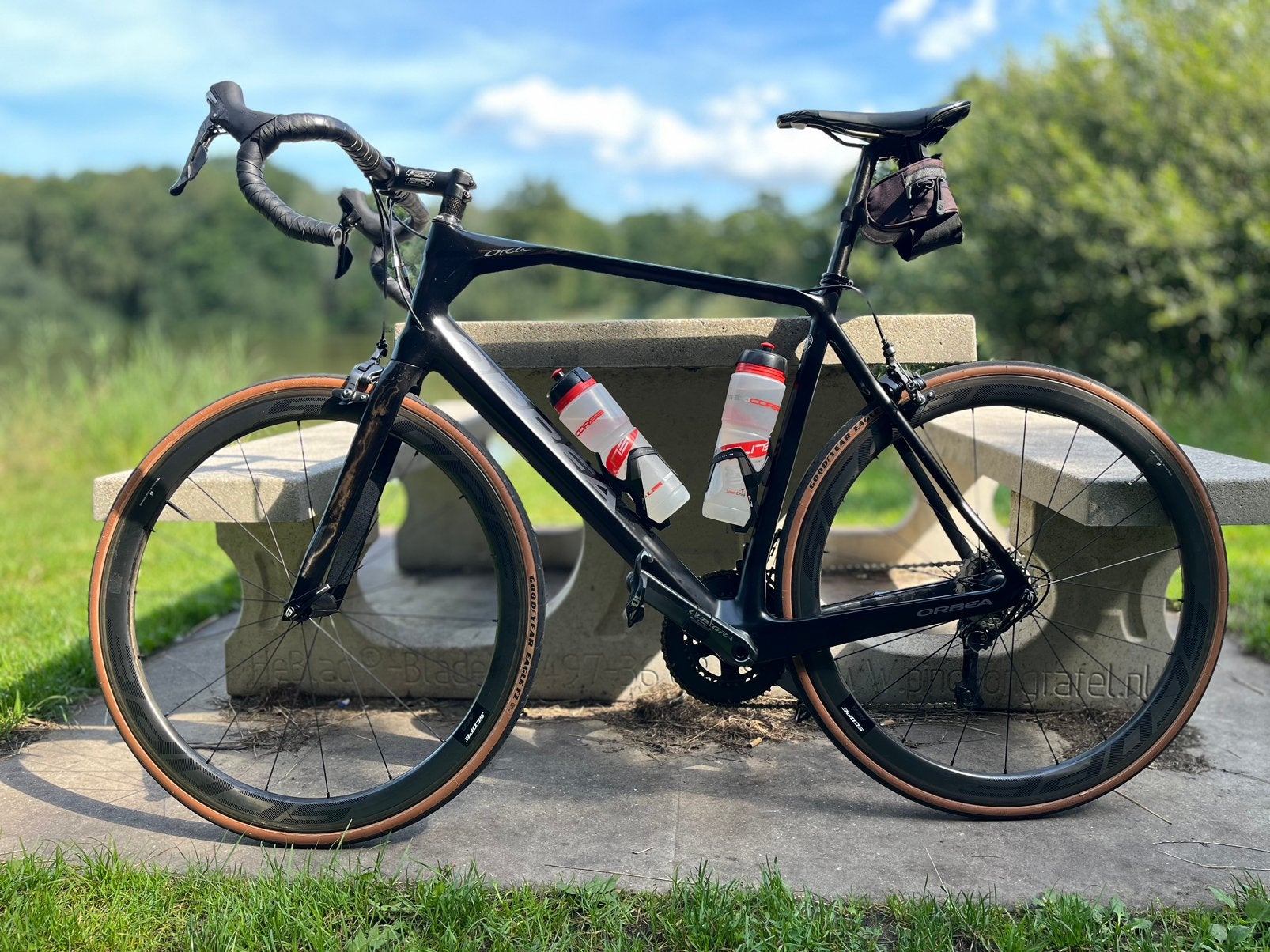 Orbea Orca M-Team Carbon Scope R4 wielen | Zeer nette staat, 28 inch, Gebruikt, Carbon, 57 tot 61 cm