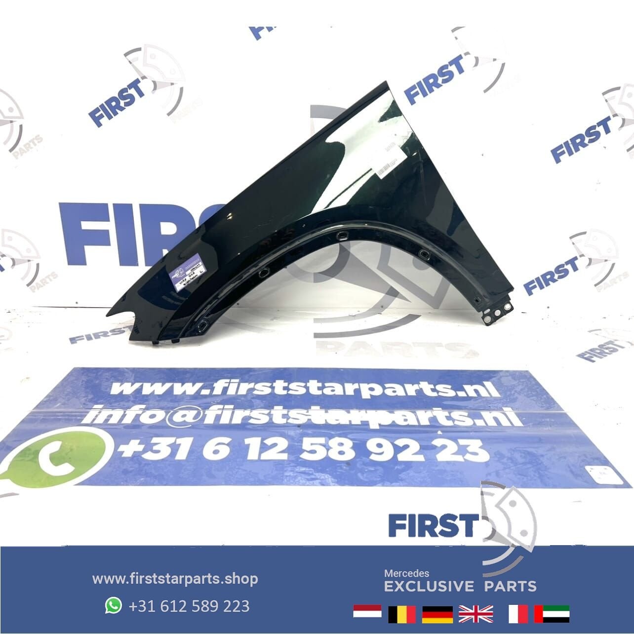 W167 V167 GLE ZIJSCHERM LINKS SPATBORD LINKSVOOR A1678802300, Gebruikt, -, Links, Ophalen of Verzenden