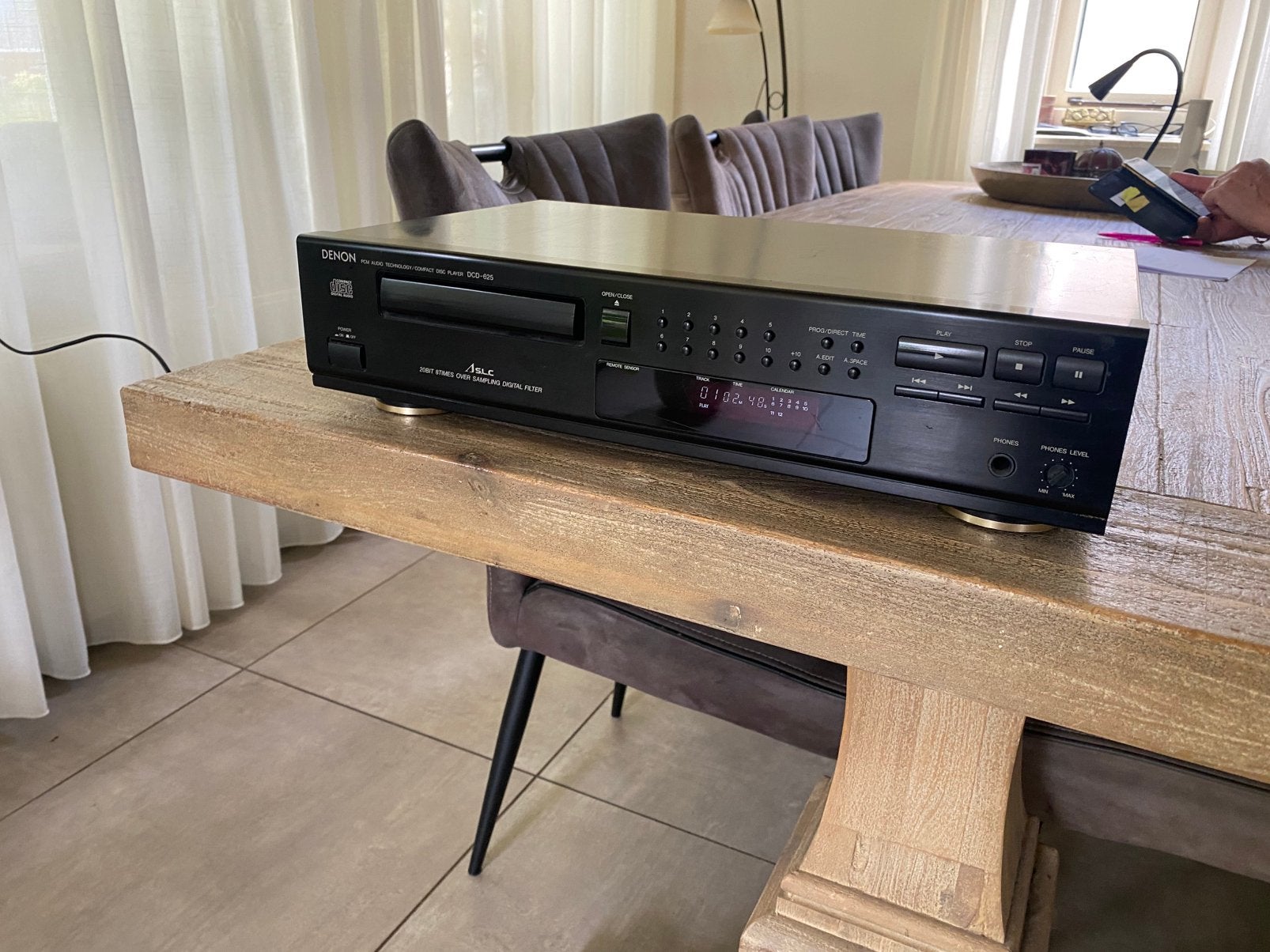 Denon DCD625 mooie top cd speler, Ophalen of Verzenden, Zo goed als nieuw, Overige merken