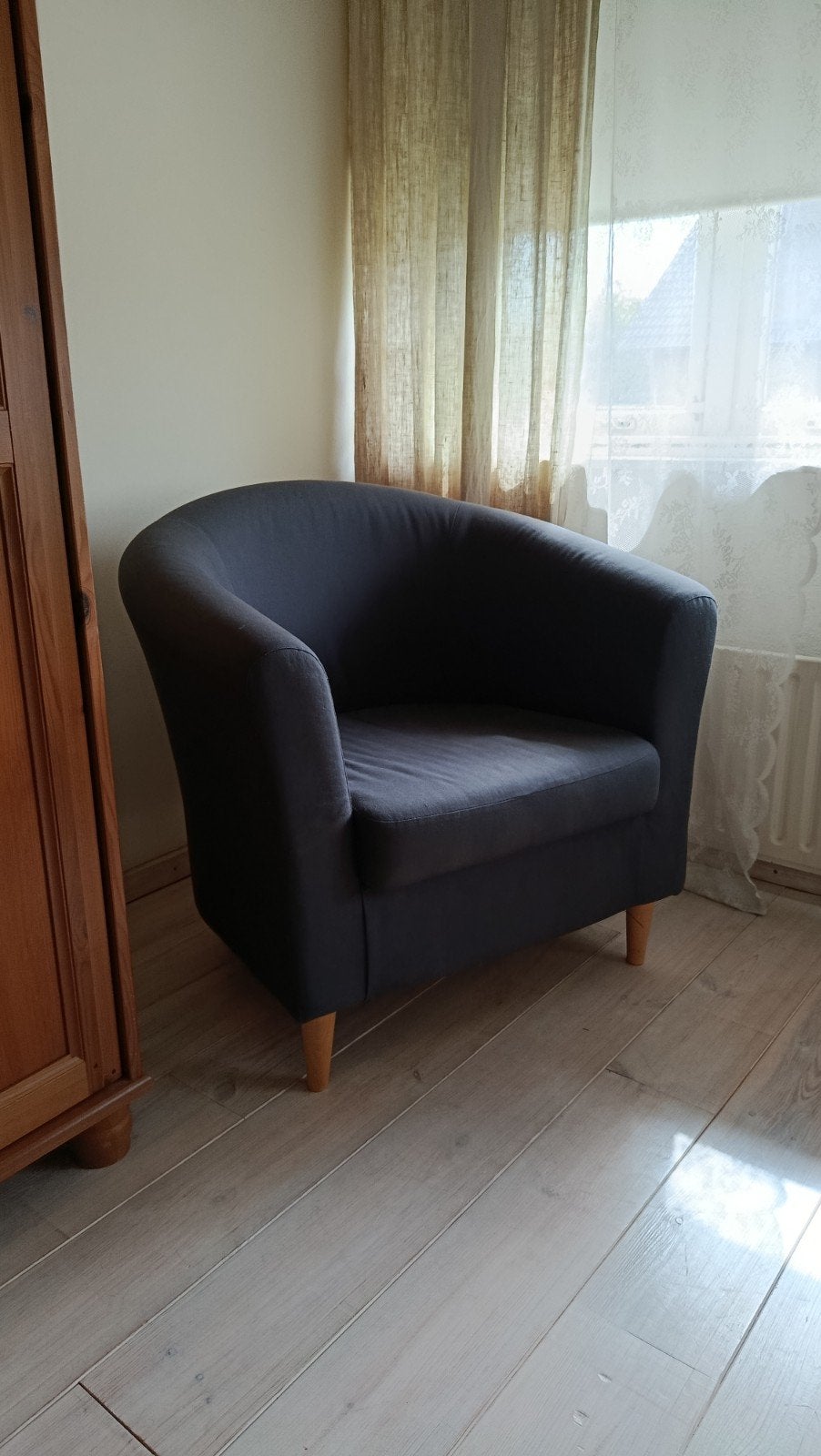 Fauteuil van Ikea, Tullsta stoel, Huis en Inrichting, Fauteuils, Ophalen, 75 tot 100 cm, 50 tot 75 cm