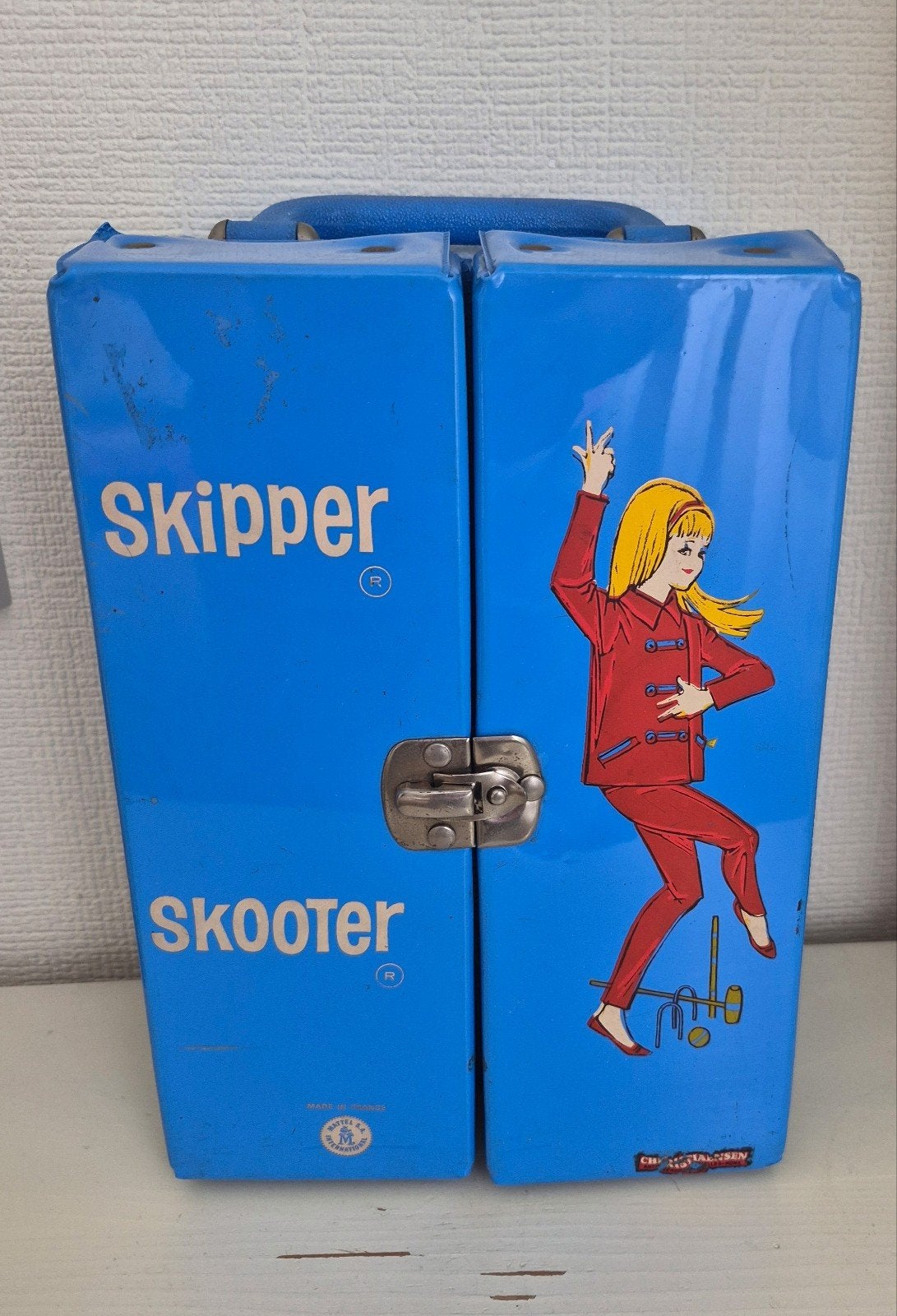 (Barbie) vintage Skipper koffer jaren 60, Verzamelen, Ophalen of Verzenden, Accessoires