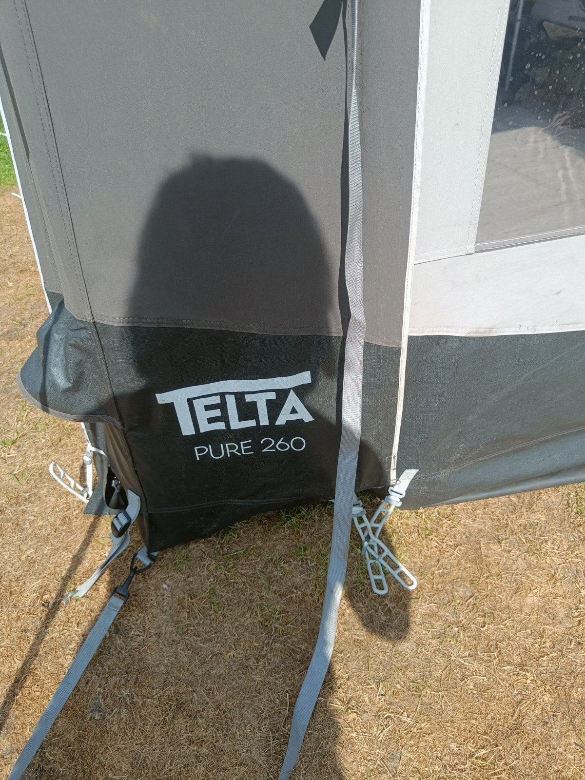 voortent telta pure 260, Caravans en Kamperen, Caravan accessoires, Ophalen, Zo goed als nieuw