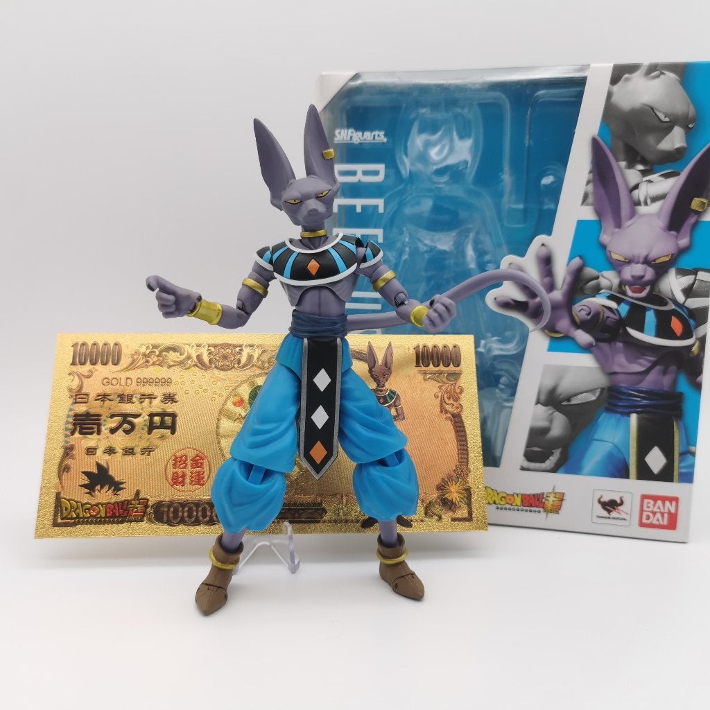Beerus - Dragon Ball Super - Bandai - S.H.Figuarts, Verzamelen, Poppetjes en Figuurtjes, Ophalen of Verzenden, Gebruikt