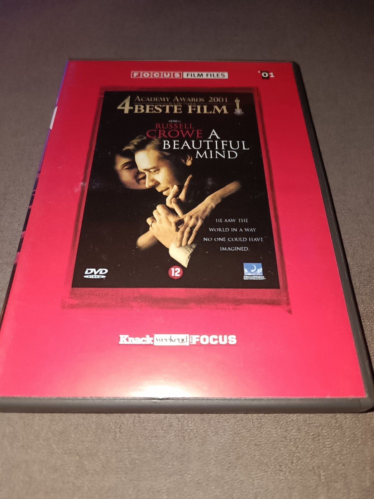 A beautiful mind - dvd, Cd's en Dvd's, Dvd's | Drama, Vanaf 12 jaar, Ophalen of Verzenden, Zo goed als nieuw