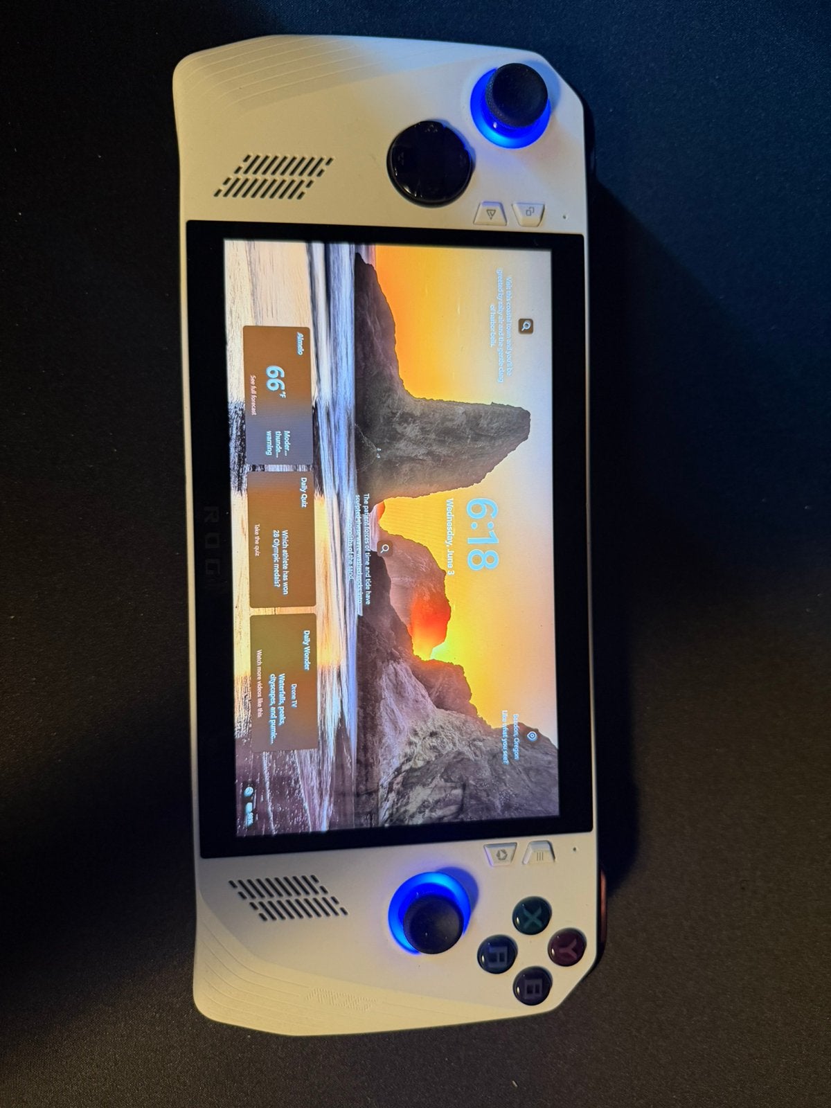 ASUS ROG Ally Z1 Extreme 512GB | Handheld Gaming PC, Ophalen, ASUS, Gebruikt