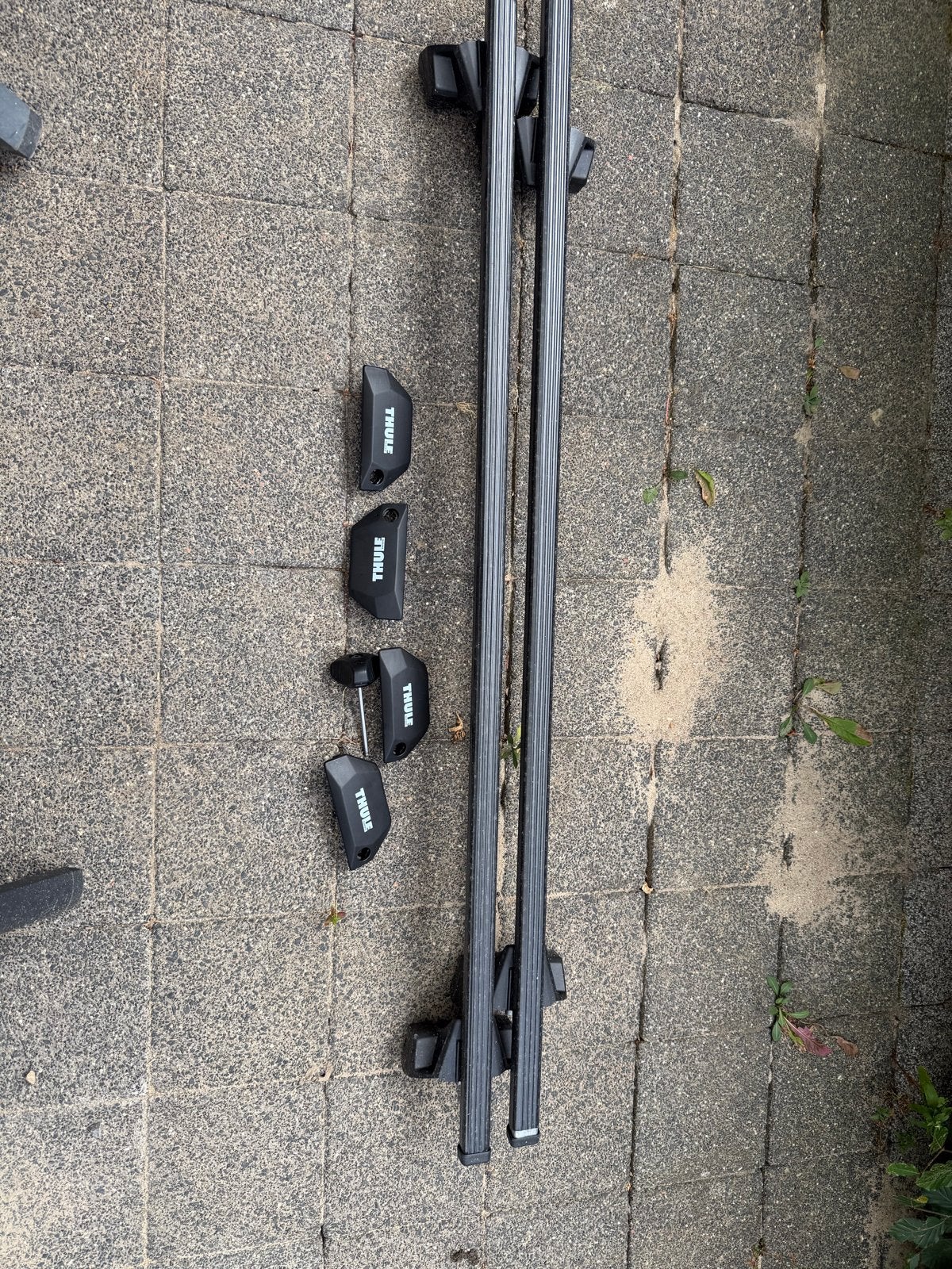 Thule dakdragers - Audi Q5 - KIT 186045, Ophalen of Verzenden, Gebruikt