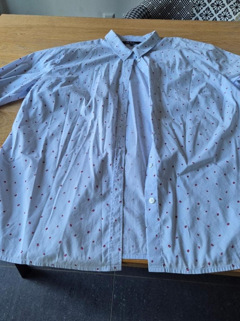 Ulla Popken blouse maat 42/44, Blauw, Maat 42/44 (L), Ulla Popken, Ophalen of Verzenden