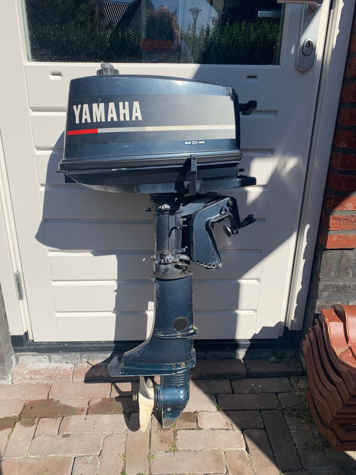 Buitenboordmotor yamaha 5pk 2 takt, Watersport en Boten, Ophalen, Zo goed als nieuw, Motor en Techniek, Motorboot