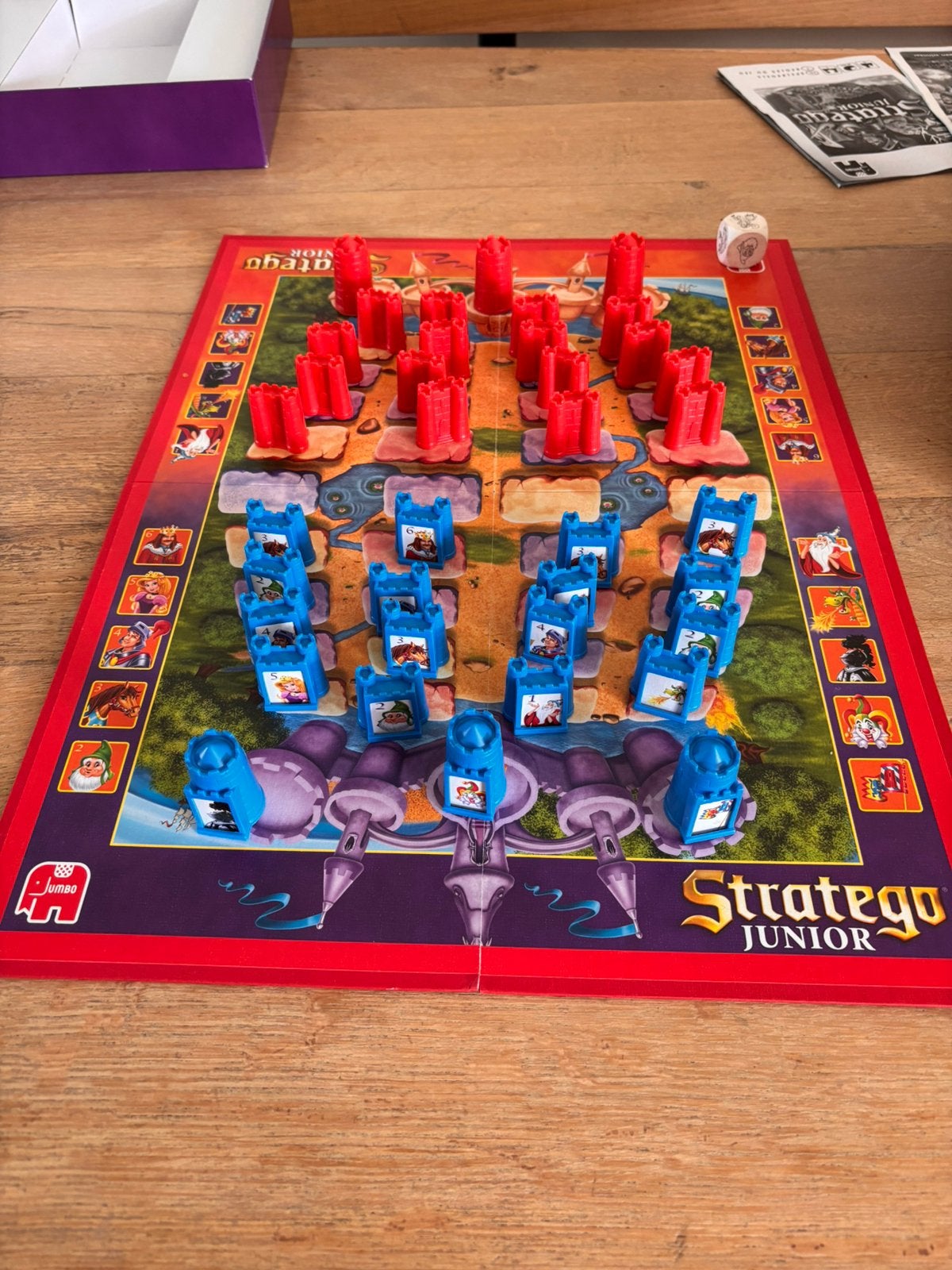 Stratego Junior Bordspel - Zo goed als nieuw, Een of twee spelers, Ophalen of Verzenden, Zo goed als nieuw