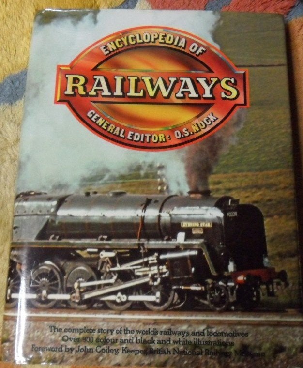 Encyclopedia of railways, Oswald Stevens, Ophalen of Verzenden, Zo goed als nieuw, Trein