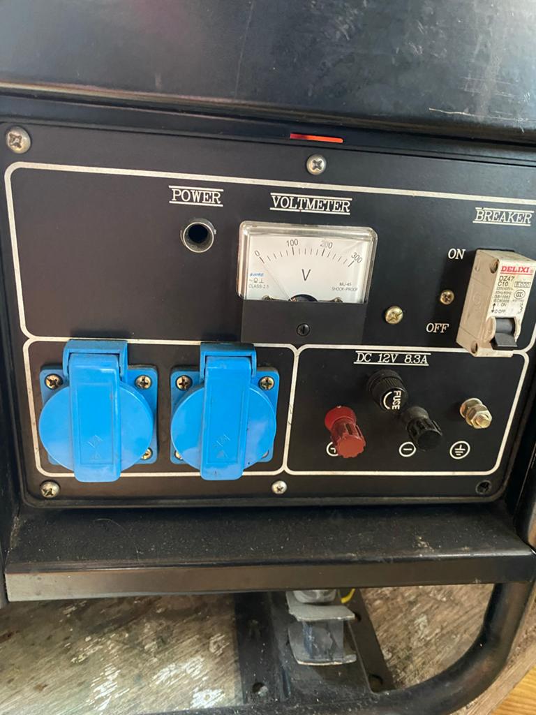 Honda Aggregaat EM 4500 S - Betrouwbare Stroomgenerator, Ophalen of Verzenden, Zo goed als nieuw, Minder dan 5 kVA, Benzine