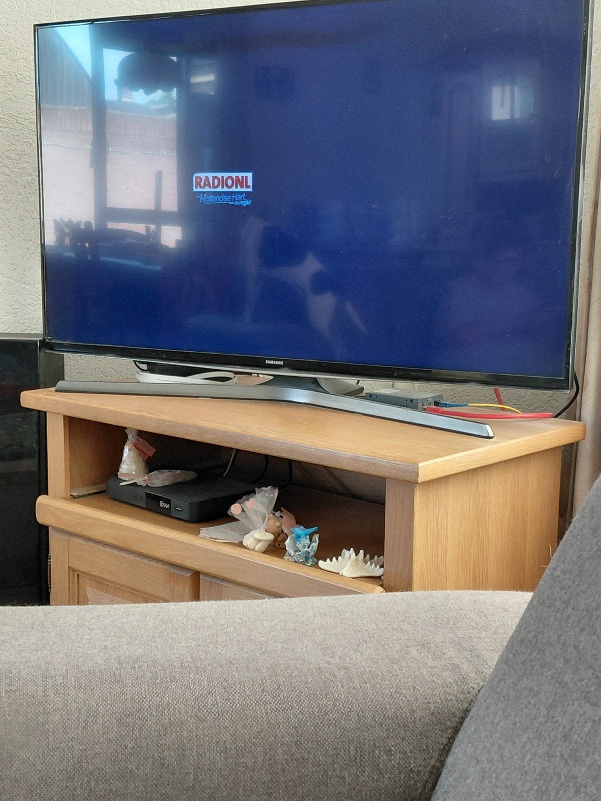 samsung tv, Ophalen, Gebruikt, 50 tot 100 cm, Glas