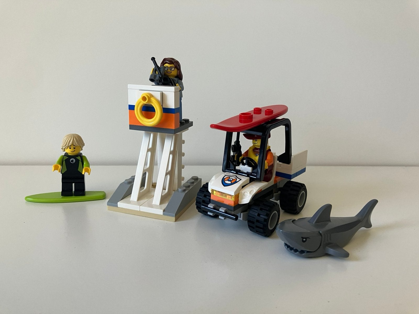 LEGO City Strandwacht (60163), Ophalen of Verzenden, Zo goed als nieuw