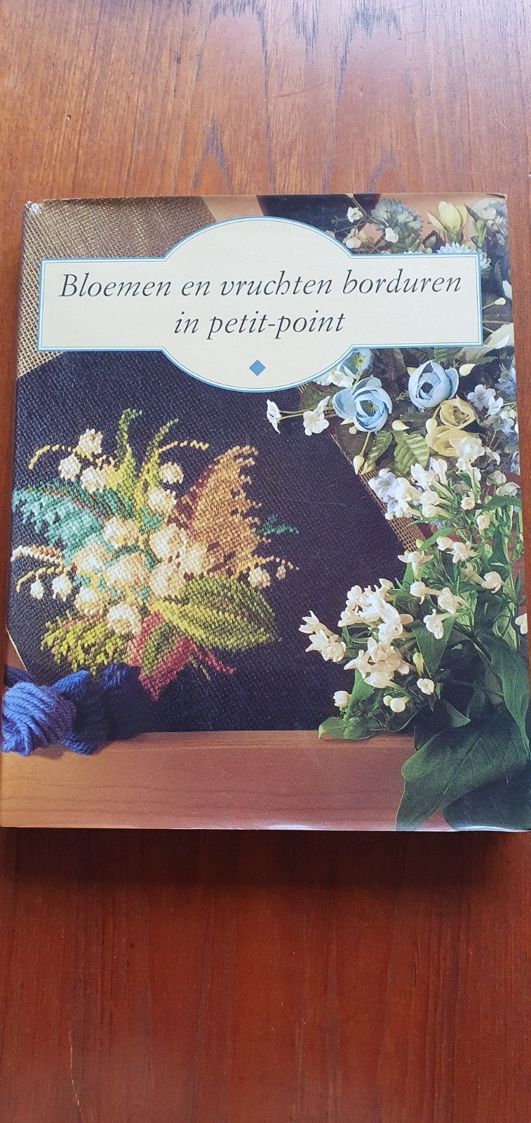 Bloemen en vruchten borduren in petit-point, Ophalen of Verzenden, Gelezen, Onbekend
