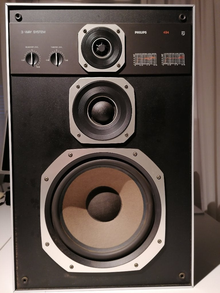 luidsprekers Top Hi FI, Ophalen, Studiomonitor, Philips, Zo goed als nieuw