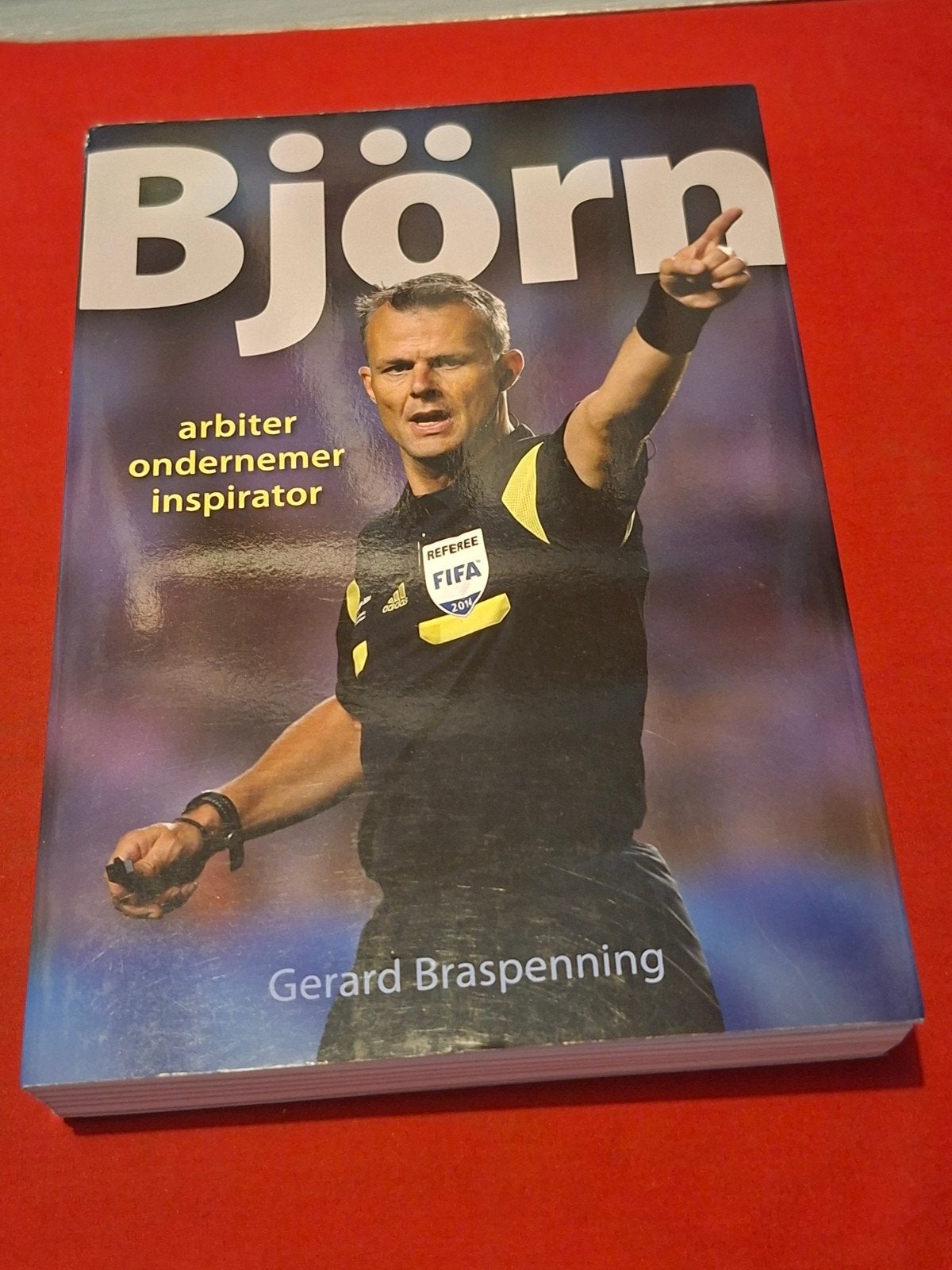 GESIGNEERD Bjorn Kuipers. (G. Braspenning), Ophalen of Verzenden, Zo goed als nieuw, Balsport