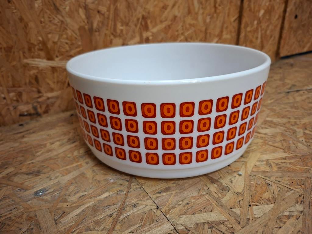 Vrolijke vintage schaal van Arcopal, Verzamelen, Retro, Ophalen of Verzenden, Huis en Inrichting