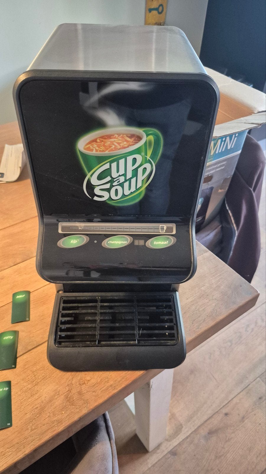 Cup-a-Soup Mini Dispenser met diverse smaken, Ophalen of Verzenden