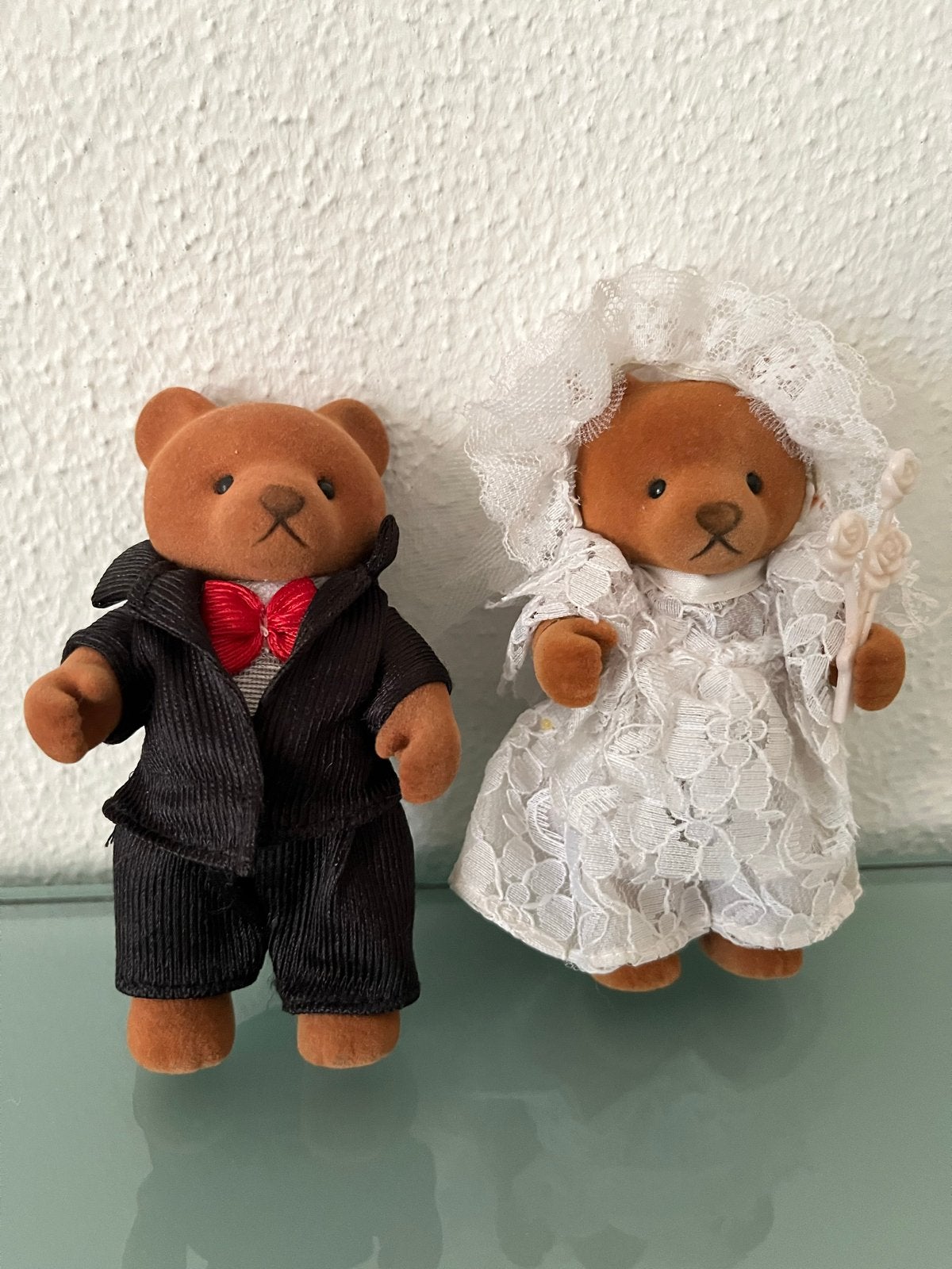 Sylvanian Families Bruidspaar Beren Vintage, Ophalen of Verzenden, Zo goed als nieuw