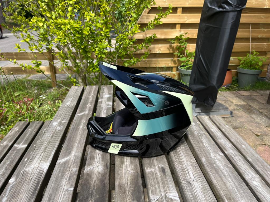 Fox downhill fullface helm pro carbon xl, Ophalen of Verzenden, Zo goed als nieuw, XL, Heer of Dame