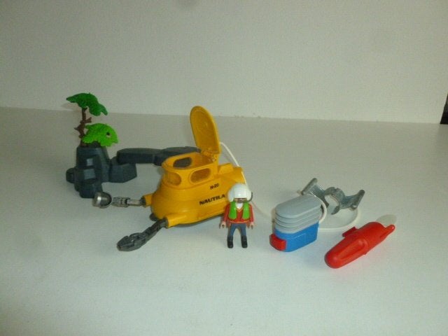 Playmobil Nautilus Onderzeeboot 3611 Prijs, Gebruikt, Complete set, Ophalen of Verzenden, Boot/Schip