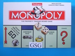 Monopoly Irish edition (Dublin street) nr. 14535 231-01, Ophalen, Nieuw