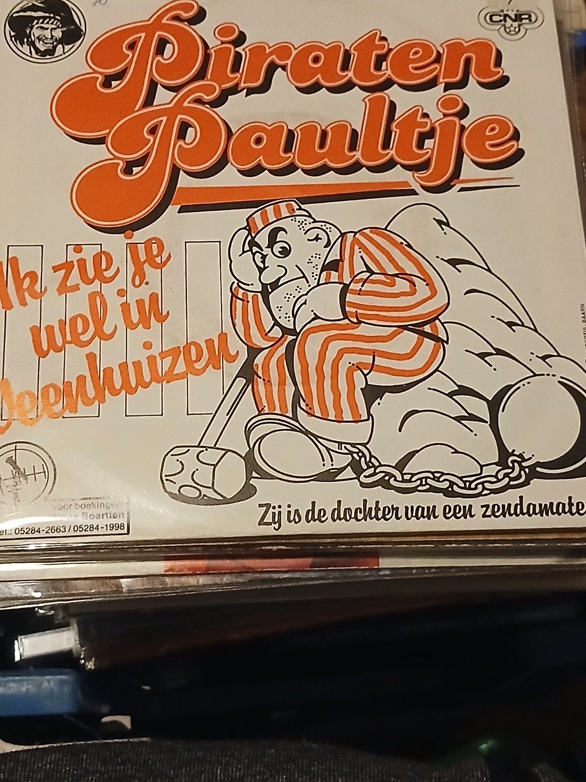 PIRATEN PAULTJE ik zie je wel in veenhuizen, Ophalen of Verzenden, Zo goed als nieuw, Overige formaten, Levenslied of Smartlap