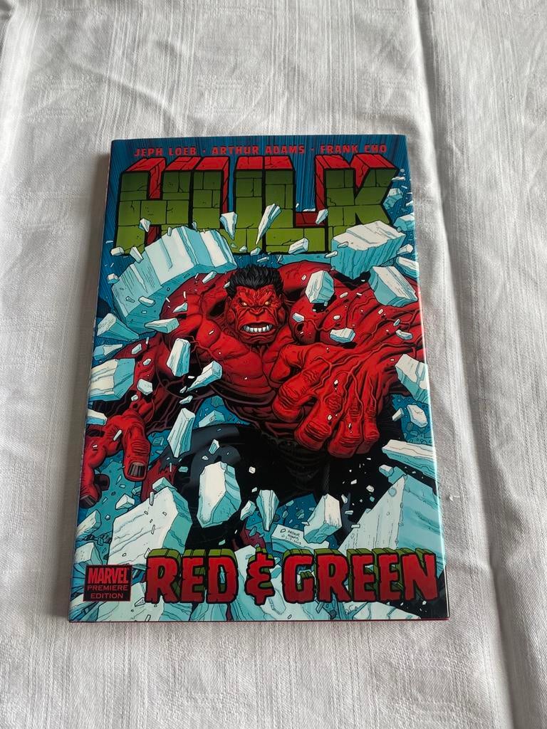 Hulk: Red & Green Marvek Comics Hardcover, Eén comic, Ophalen of Verzenden, Zo goed als nieuw, Europa