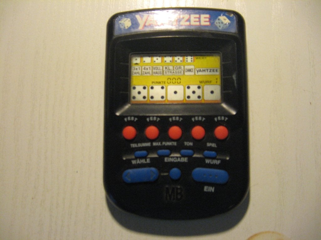 Vintage elektronisch Yahtzee, Ophalen, Gebruikt