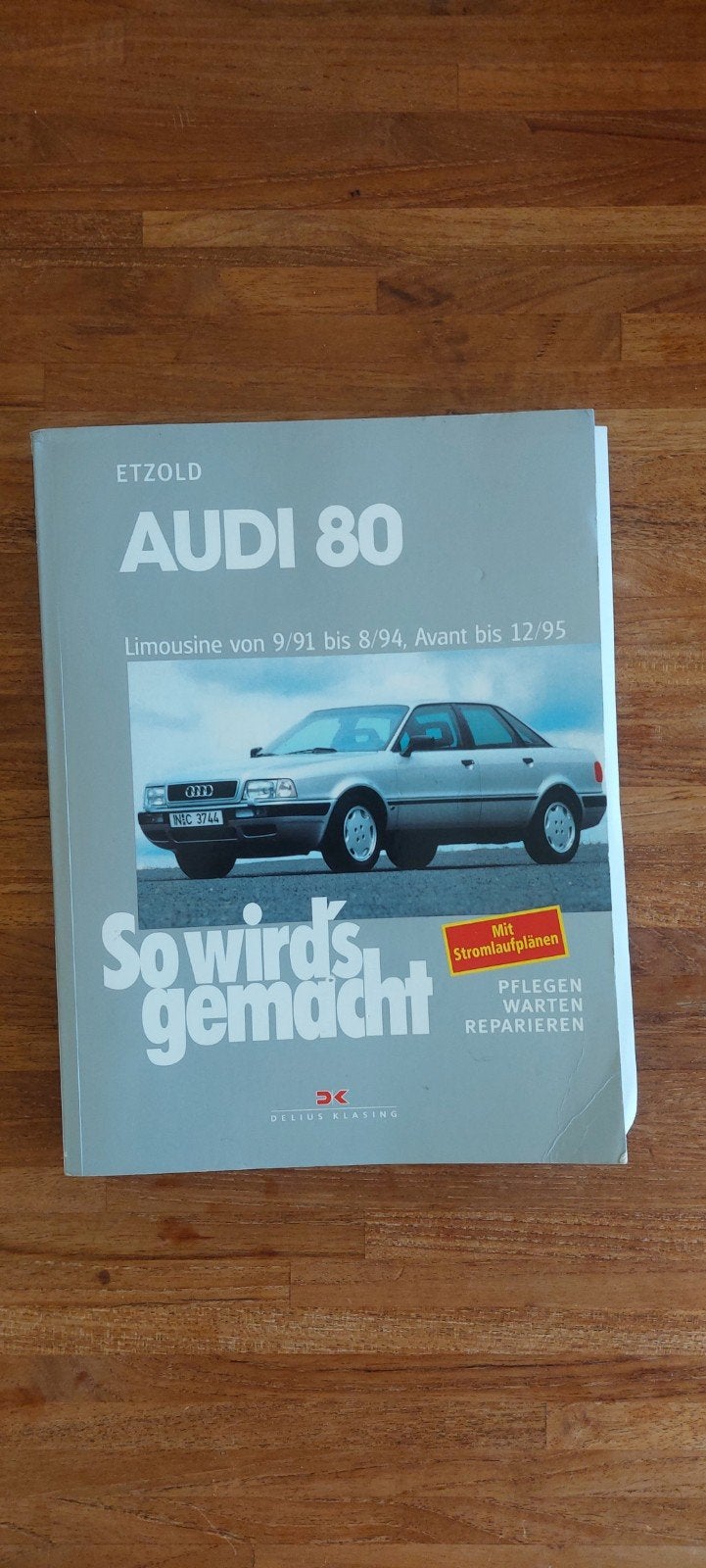 Audi 80 handleiding, Ophalen of Verzenden