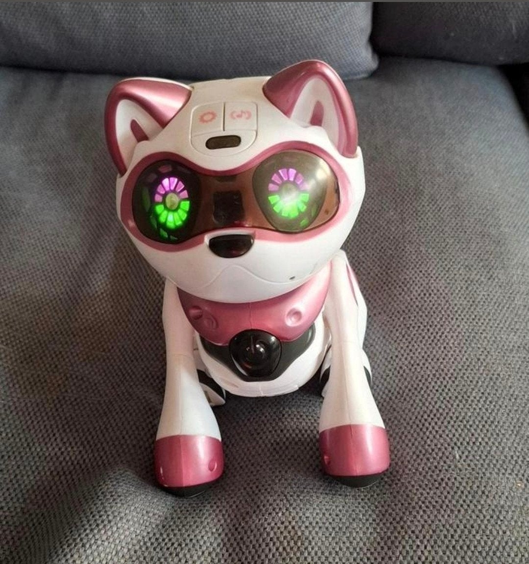 Robot kat met geluid en beweging. Inclusief muis, Kinderen en Baby's, Ophalen of Verzenden, Gebruikt