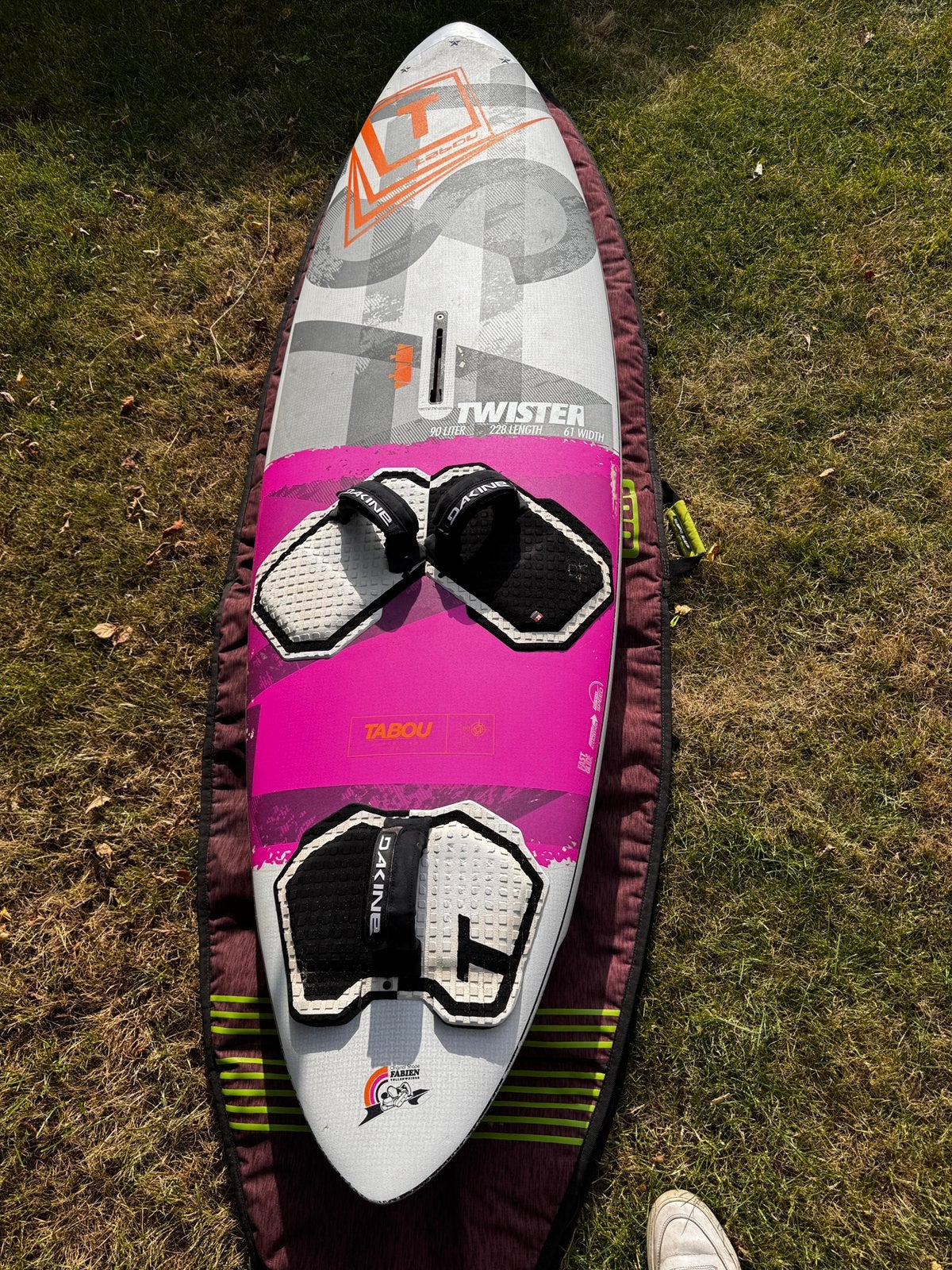 Tabou twister 90 liter, Ophalen of Verzenden, Gebruikt, Plank