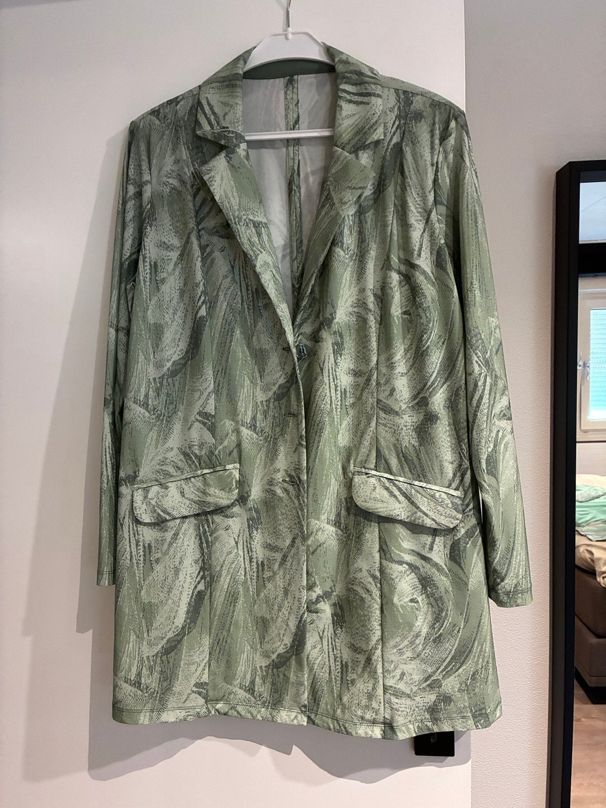 Plus BASICS Groen Midi Jasje Maat 46, Maat 46/48 (XL) of groter, Nieuw, Ophalen of Verzenden, Jasje