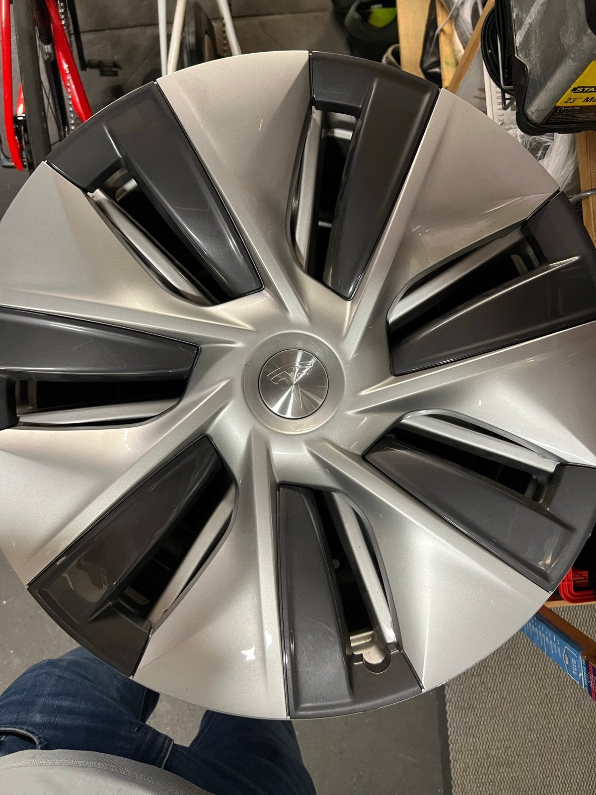 Tesla Model Y Velgen 19 inch (evt. met wieldoppen), Auto-onderdelen, Banden en Velgen, Velg(en), Winterbanden, 19 inch, 255 mm