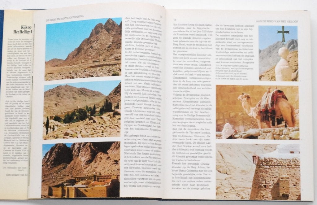 Kijk op Het Heilige Land - Fotoboek Elsevier 1980, Zo goed als nieuw, Christendom | Katholiek, A. van der Heyden / Shlomo S. Gafni