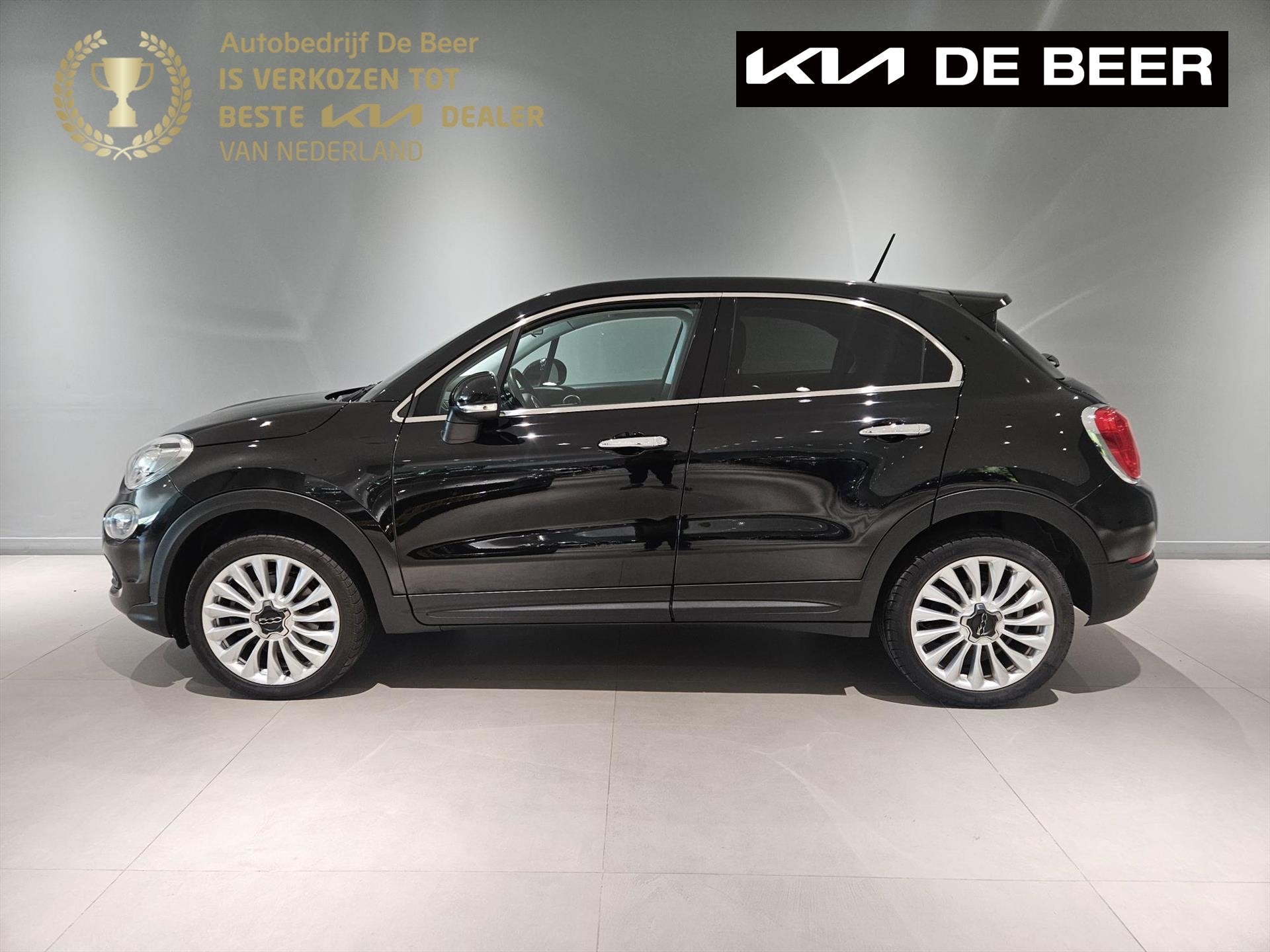 FIAT 500X 1.4 Turbo MultiAir 16V 140pk DCT Lounge, Auto's, Fiat, Bi-Xenon koplampen, Gebruikt, 4 cilinders, Zwart