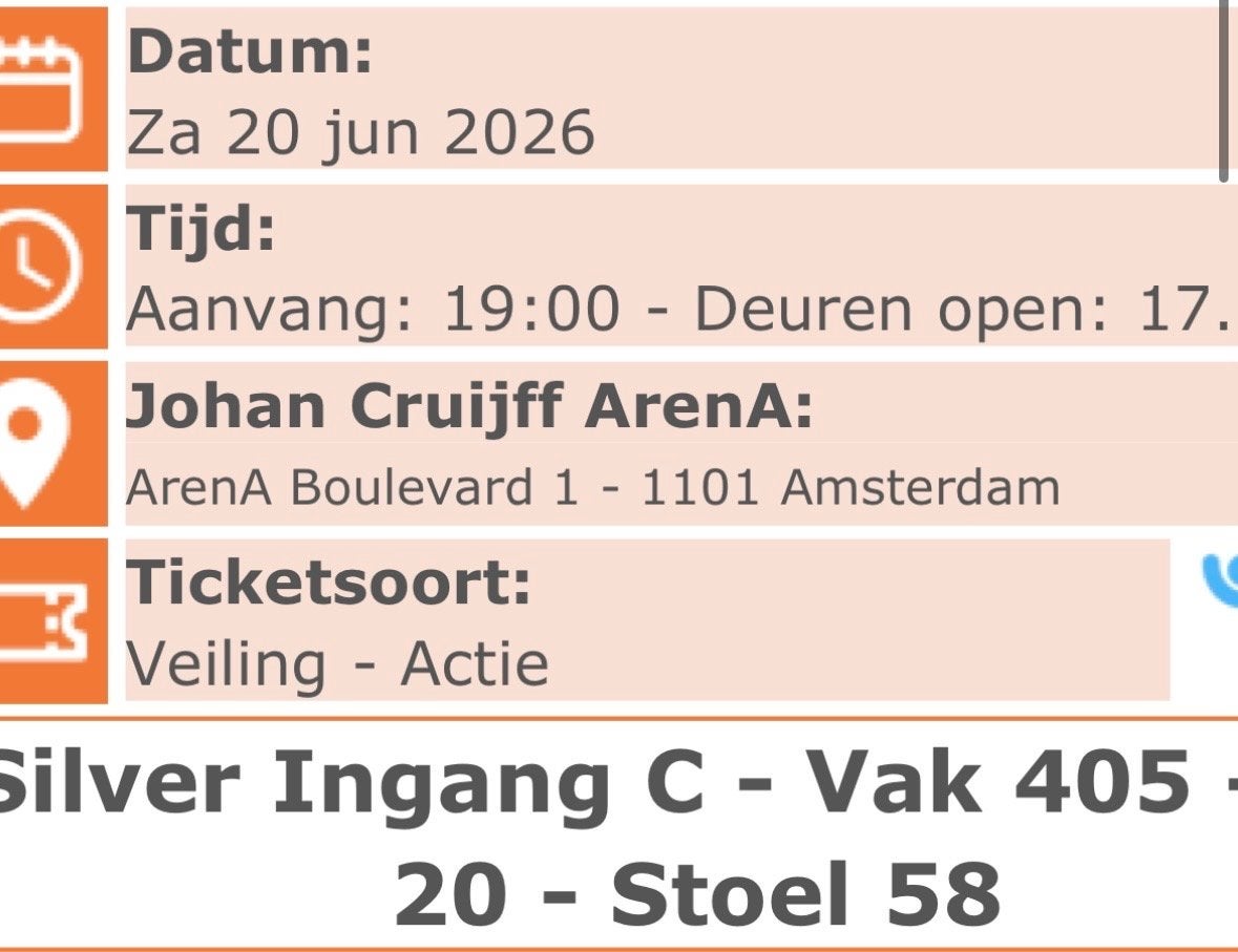2 tickets Toppers, Twee personen, Mei